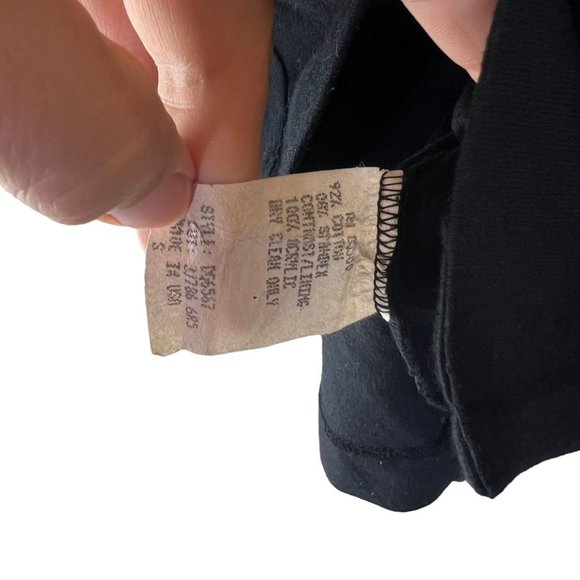 Vintage 90s Black Leopard Print Fuzzy Collar Cardigan Small - Picture 5 of 8